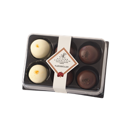 Blandet miniflødeboller